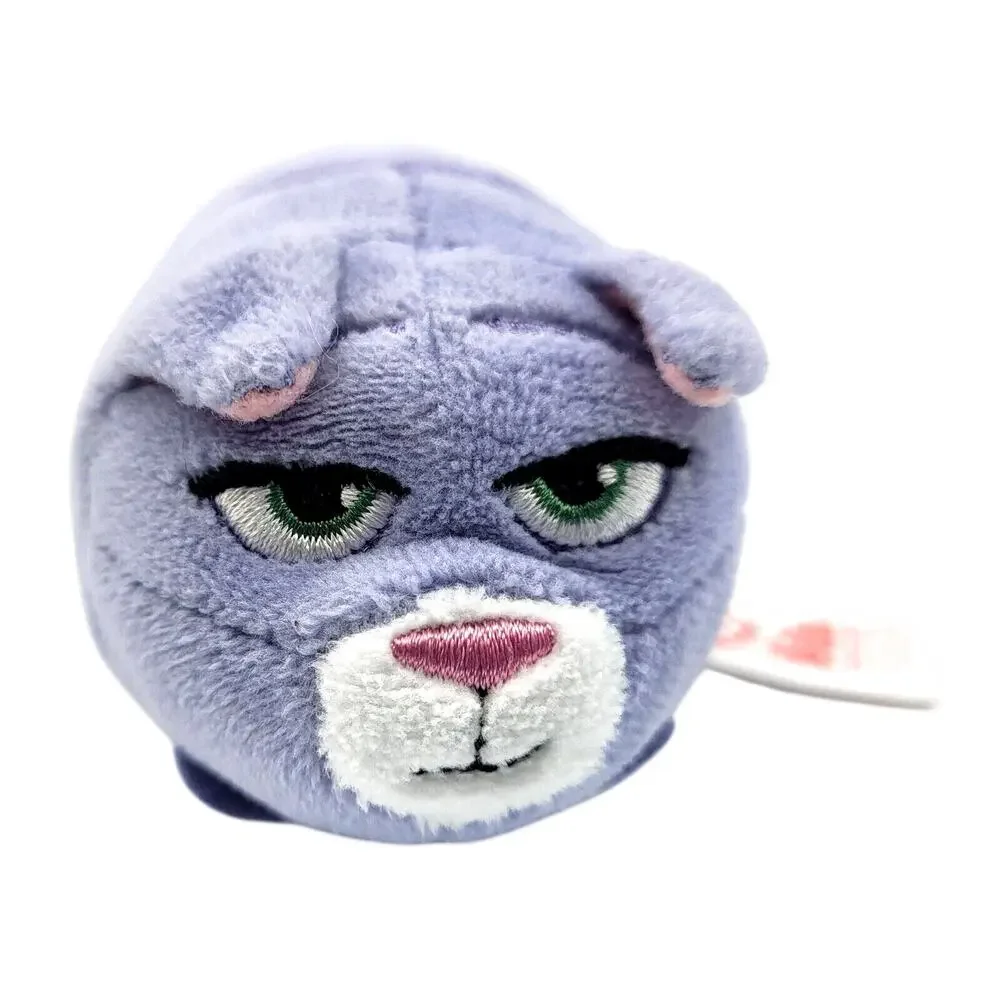 TY Teeny Secret Life of Pets Chloe Cat Plush Purple Stuffed Animal Figure 4